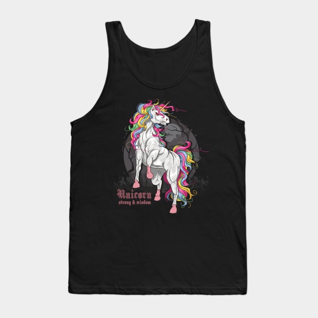 Unicorn Unicorn313 magic Tank Top by Olegpavlovmmo